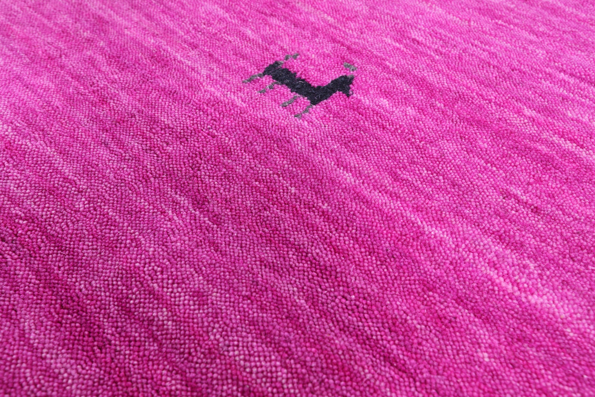 Pink Square Persian Gabbeh Handmade Wool Rug - 10' 0" X 10' 0" - Golden Nile