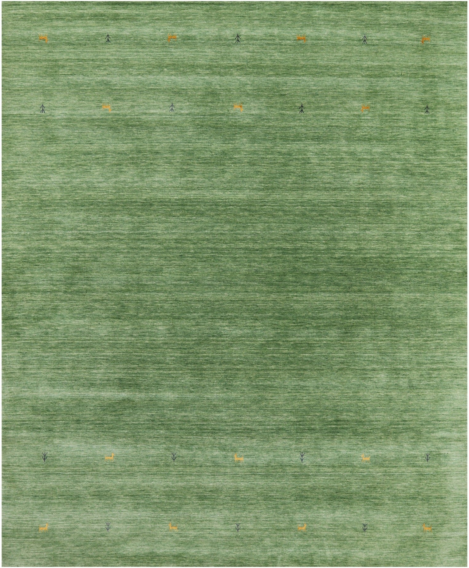 Persian Gabbeh Handmade Wool Rug – Golden Nile