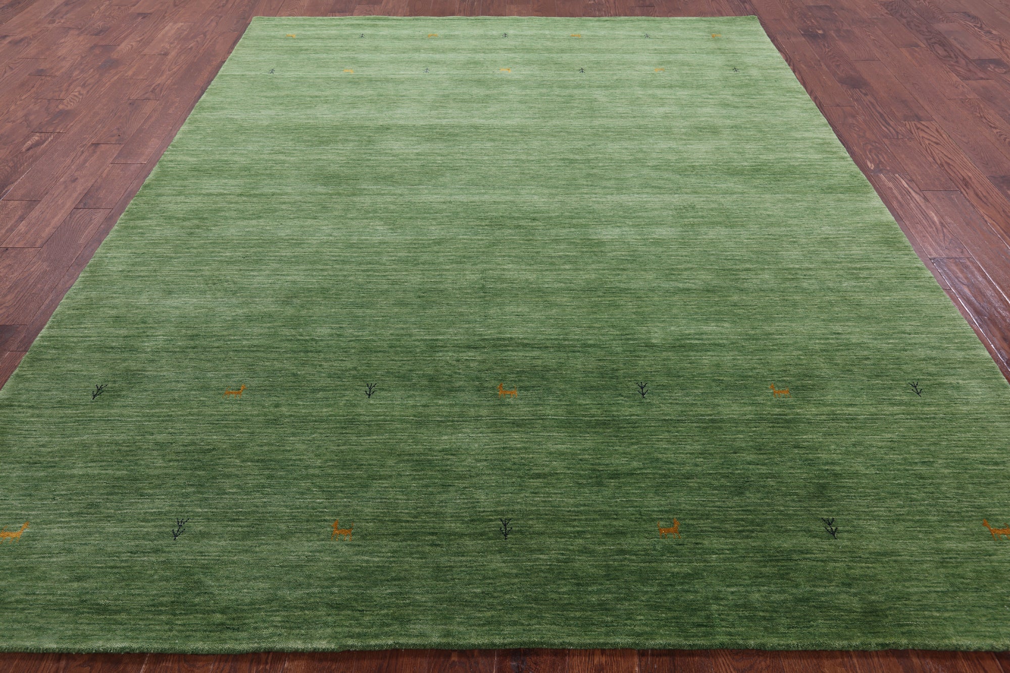 Persian Gabbeh Handmade Wool Rug Golden Nile