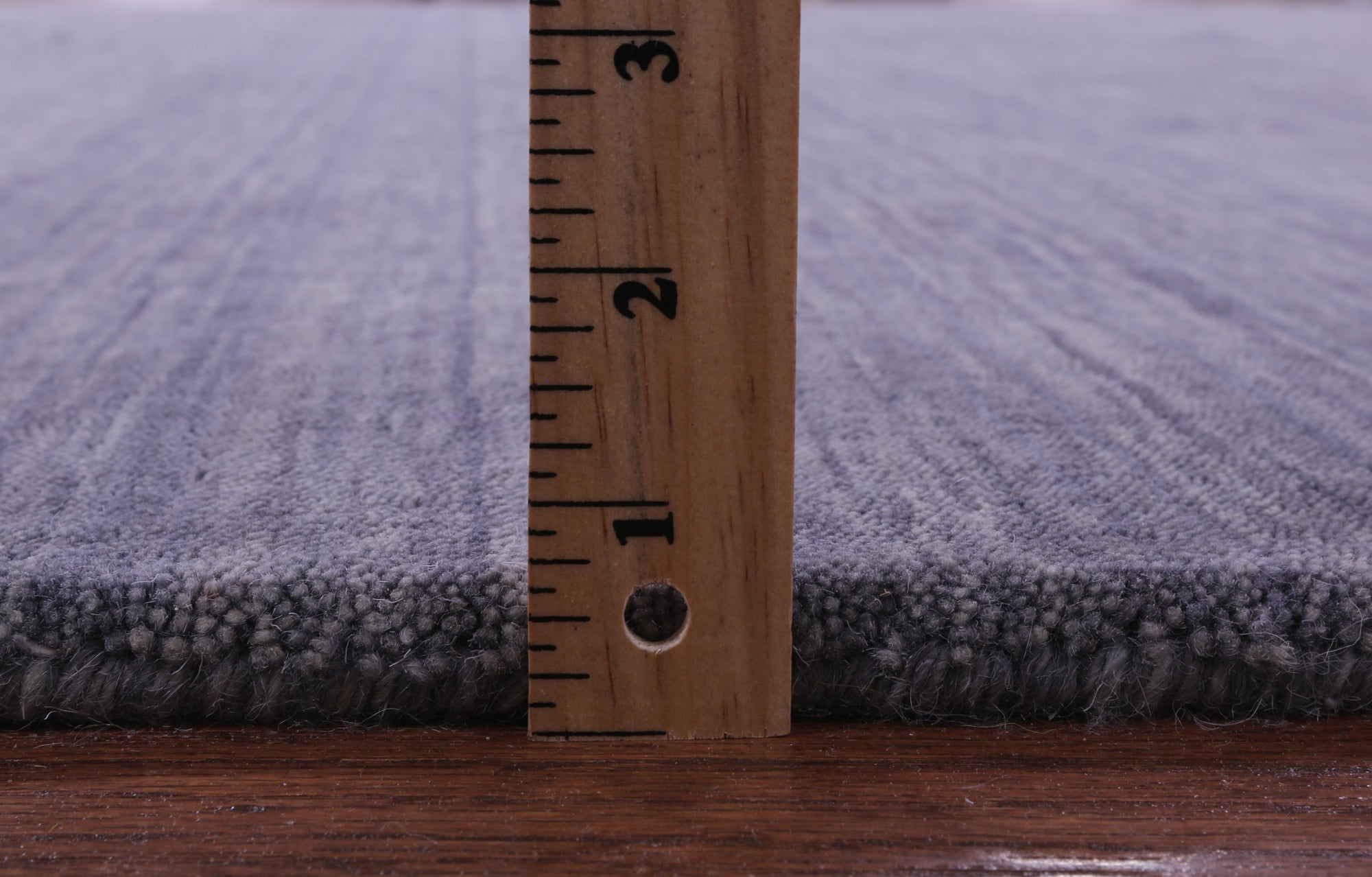Grey Square Persian Gabbeh Handmade Wool Rug - 6' 0" X 6' 0" - Golden Nile