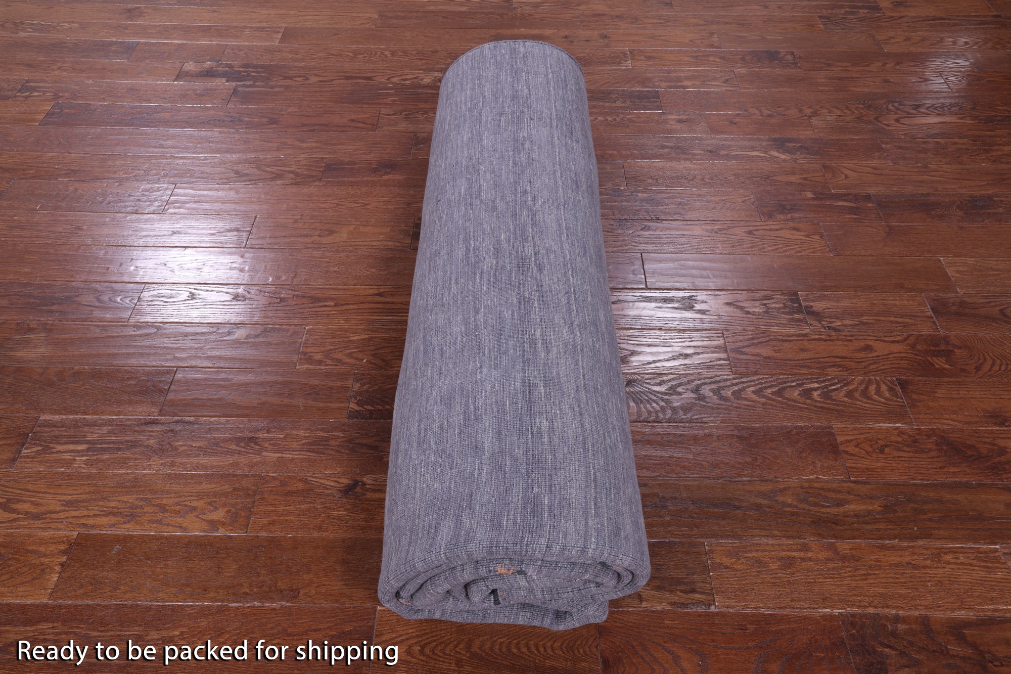 Grey Persian Gabbeh Hand Knotted Wool Rug - 9' 0" X 12' 0" - Golden Nile