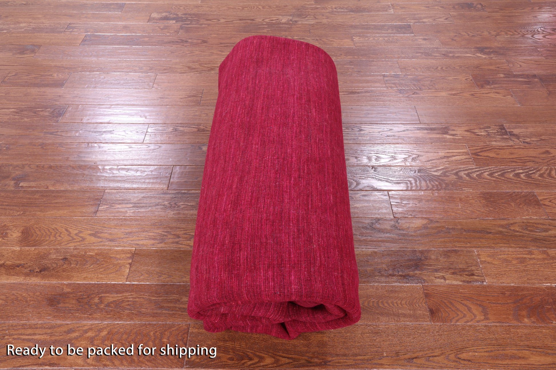 Red Square Persian Gabbeh Hand Knotted Wool Rug - 10' 0" X 10' 0" - Golden Nile
