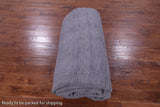 Grey Persian Gabbeh Hand Knotted Wool Rug - 10' 0" X 14' 0" - Golden Nile