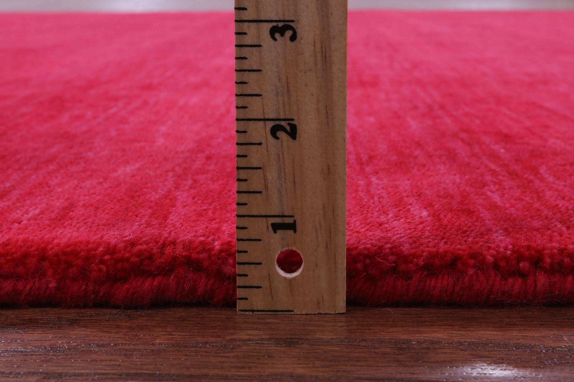 Red Persian Gabbeh Hand Knotted Wool Rug - 6' 0" X 9' 0" - Golden Nile