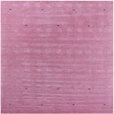 Pink Square Persian Gabbeh Hand Knotted Wool Rug - 10' 0" X 10' 0" - Golden Nile