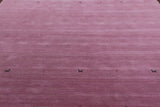 Pink Square Persian Gabbeh Hand Knotted Wool Rug - 10' 0" X 10' 0" - Golden Nile