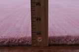 Pink Square Persian Gabbeh Hand Knotted Wool Rug - 10' 0" X 10' 0" - Golden Nile