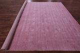 Pink Square Persian Gabbeh Hand Knotted Wool Rug - 10' 0" X 10' 0" - Golden Nile