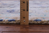 Grey Turkish Oushak Hand Knotted Wool Rug - 8' 2" X 9' 10" - Golden Nile