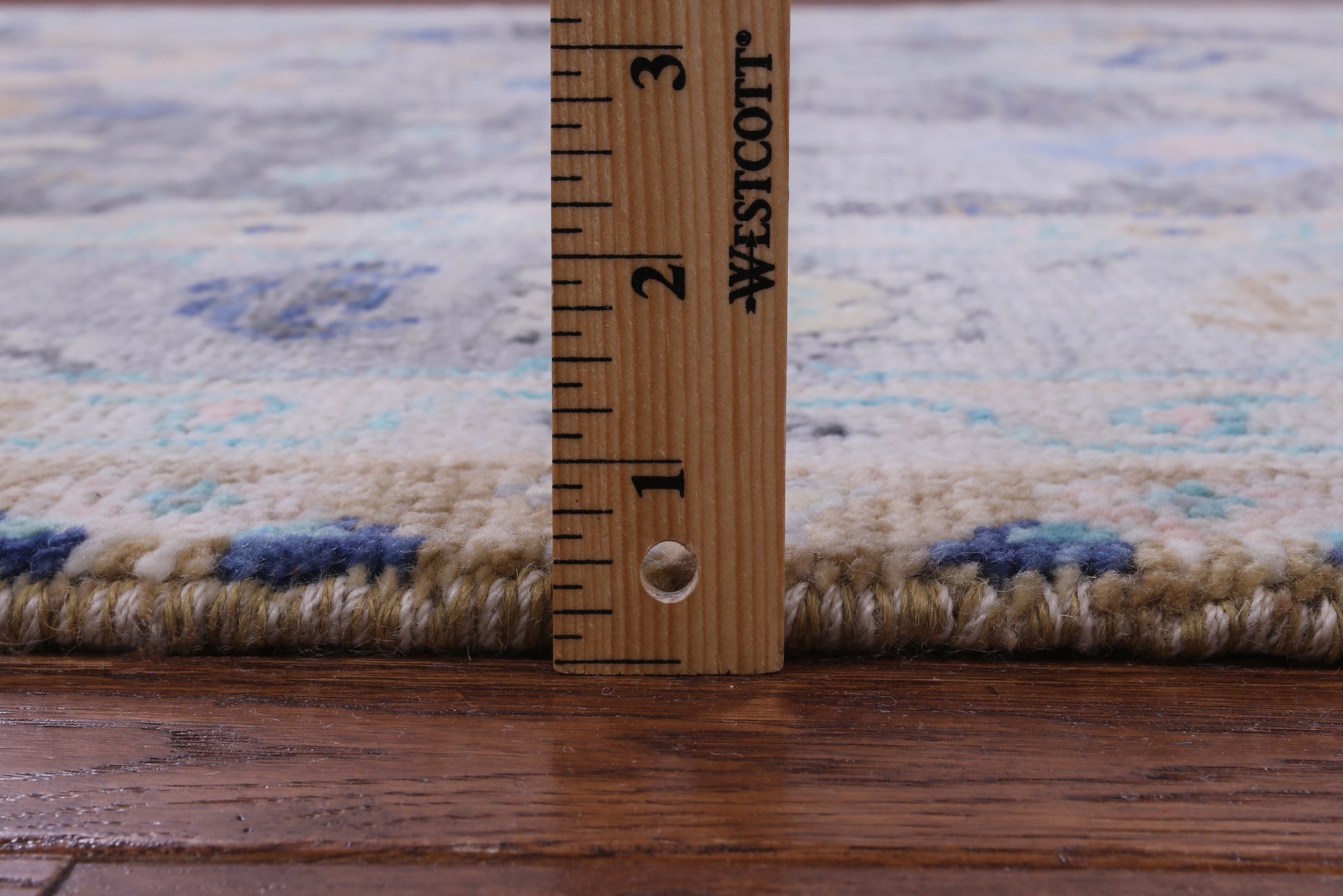 Grey Turkish Oushak Hand Knotted Wool Rug - 8' 2" X 9' 10" - Golden Nile