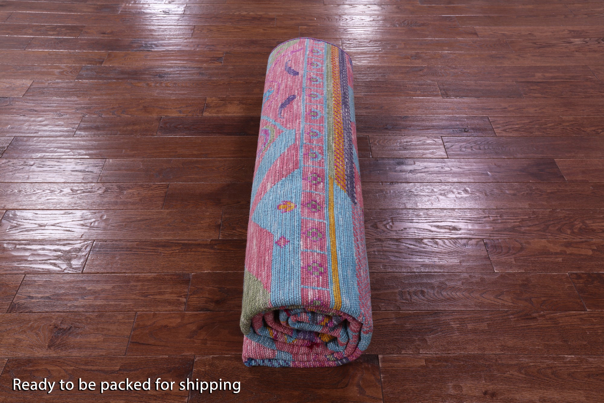 Tribal Persian Gabbeh Handmade Wool Rug - 8' 1" X 10' 0" - Golden Nile