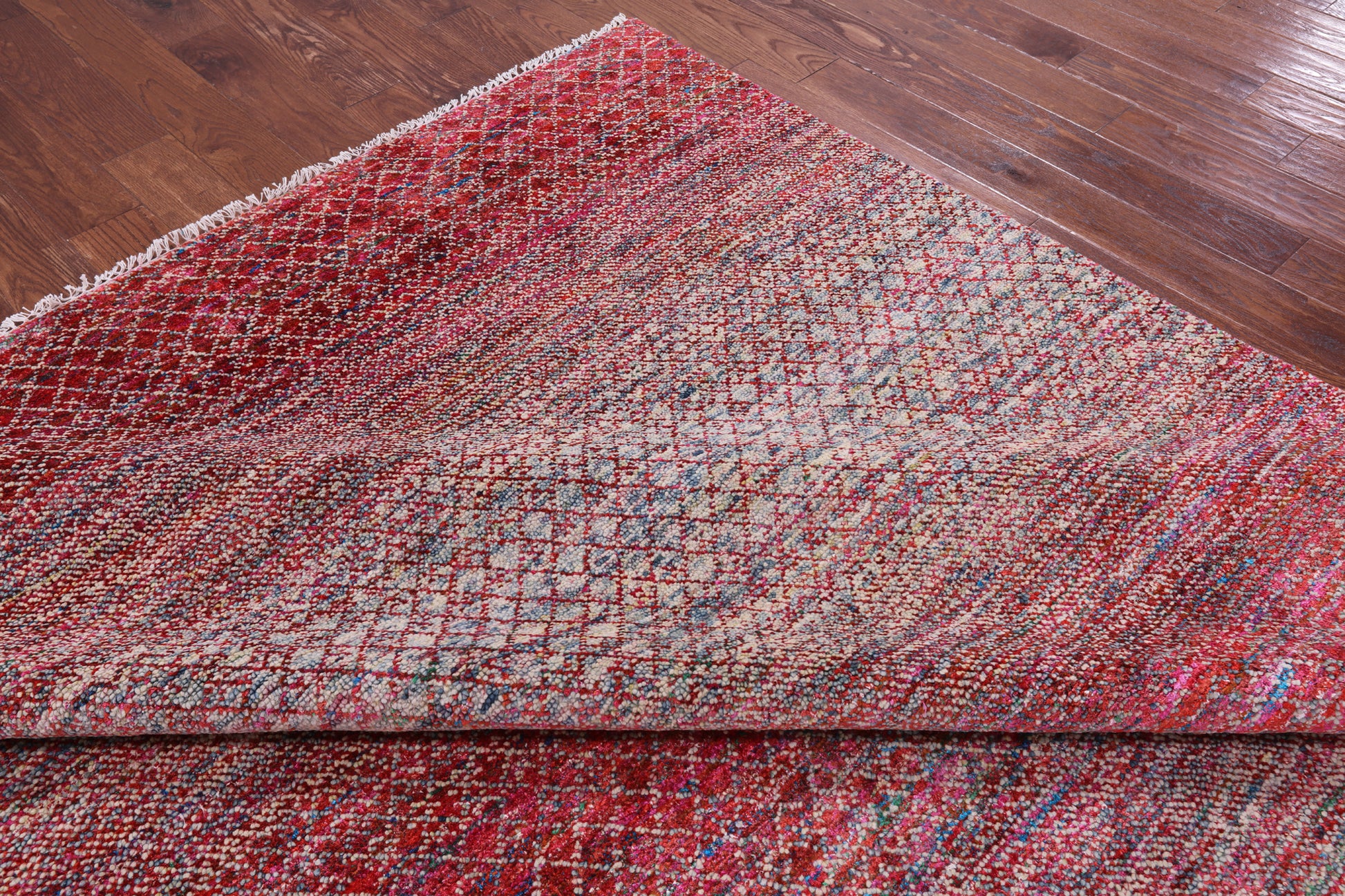 Savannah Grass Hand Knotted Wool & Silk Rug - 10' 2" X 13' 10" - Golden Nile
