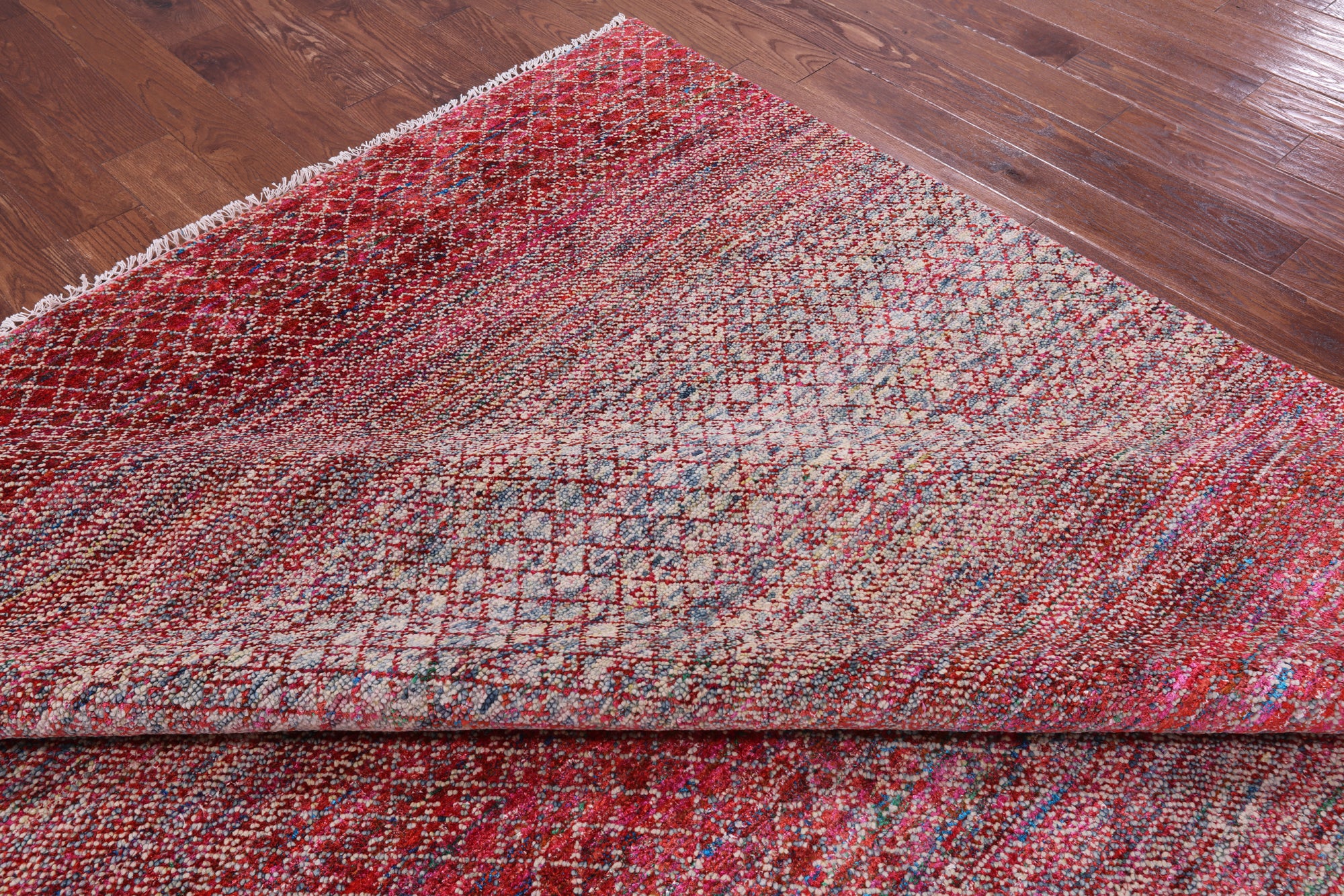 Savannah Grass Hand Knotted Wool & Silk Rug - 10' 2" X 13' 10" - Golden Nile