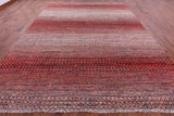 Savannah Grass Handmade Wool & Silk Rug - 10' 2" X 13' 7" - Golden Nile