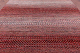 Savannah Grass Handmade Wool & Silk Rug - 10' 2" X 13' 7" - Golden Nile