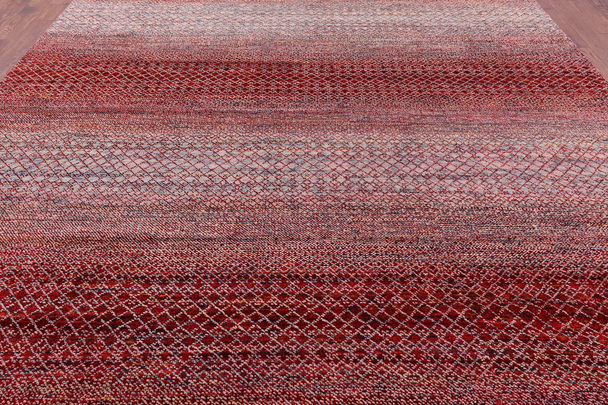 Savannah Grass Handmade Wool & Silk Rug - 10' 2" X 13' 7" - Golden Nile