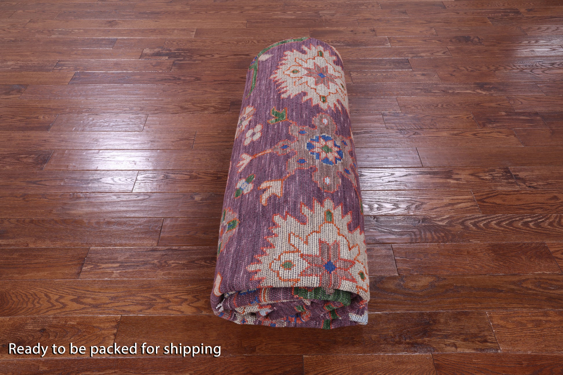 Turkish Oushak Hand Knotted Wool Rug - 10' 5" X 14' 3" - Golden Nile