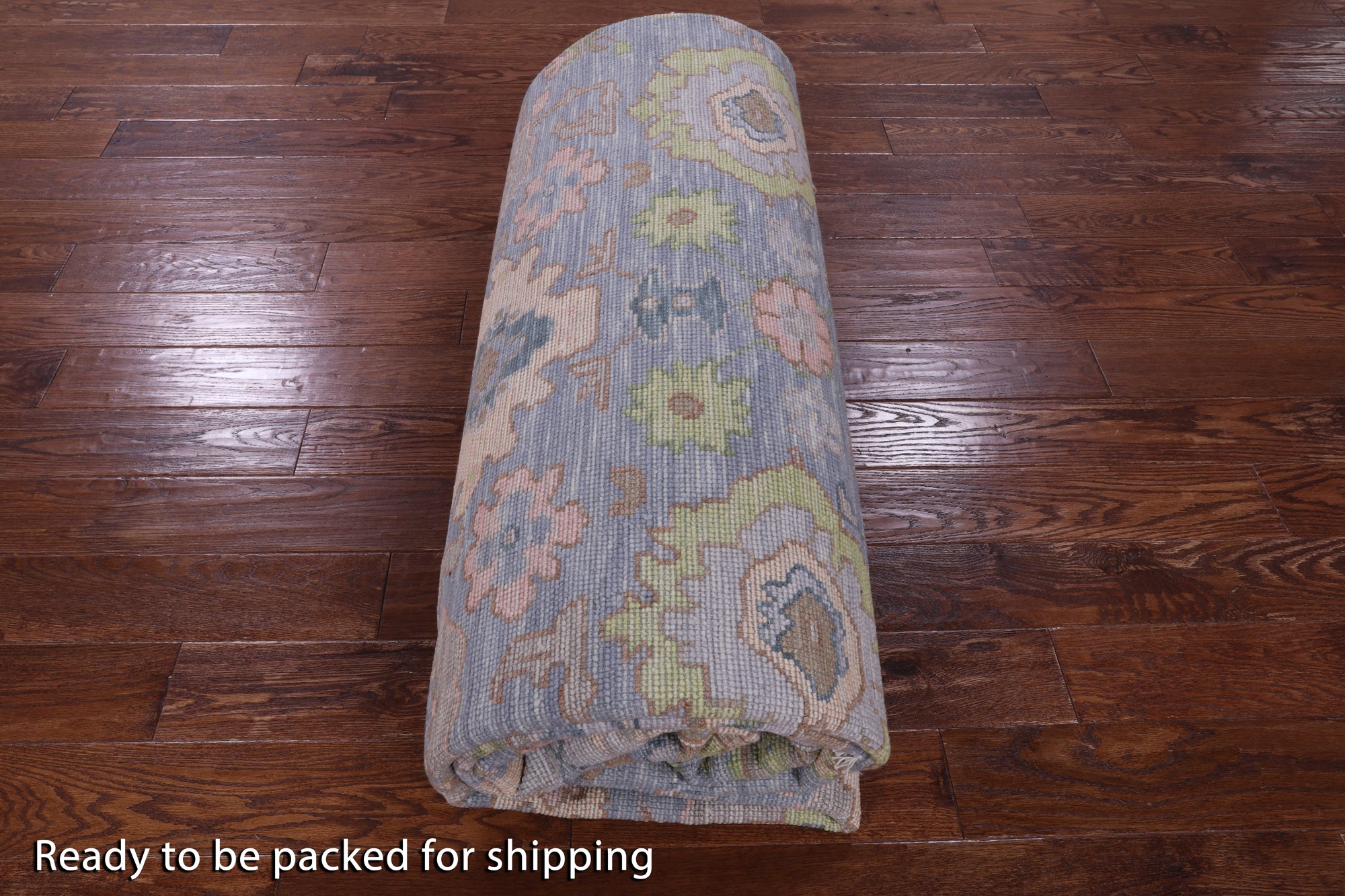 Turkish Oushak Hand Knotted Wool Rug - 10' 4" X 14' 0" - Golden Nile