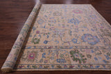 Turkish Oushak Hand Knotted Wool Rug - 10' 3" X 14' 5" - Golden Nile