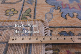 Turkish Oushak Hand Knotted Wool Rug - 10' 3" X 14' 5" - Golden Nile