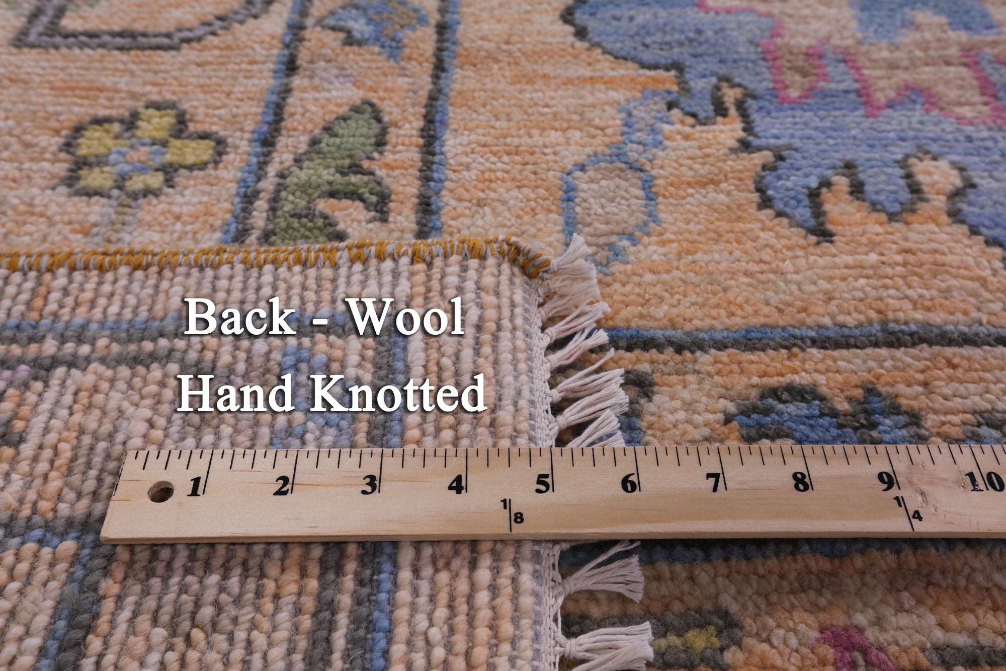 Turkish Oushak Hand Knotted Wool Rug - 10' 3" X 14' 5" - Golden Nile