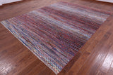 Savannah Grass Hand Knotted Wool & Silk Rug - 9' 1" X 11' 7" - Golden Nile