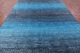 Savannah Grass Handmade Wool & Silk Rug - 8' 9" X 11' 8" - Golden Nile