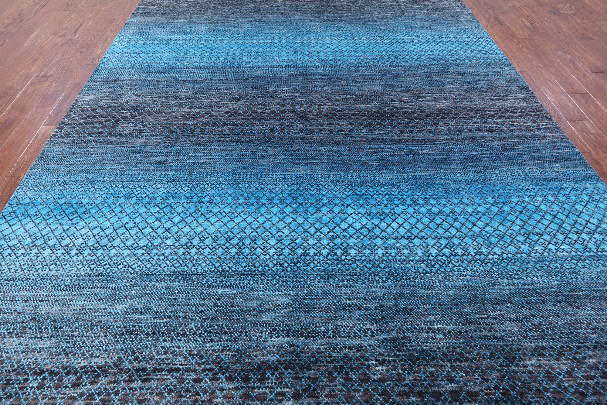 Savannah Grass Handmade Wool & Silk Rug - 8' 9" X 11' 8" - Golden Nile