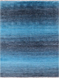 Savannah Grass Handmade Wool & Silk Rug - 8' 9" X 11' 8" - Golden Nile