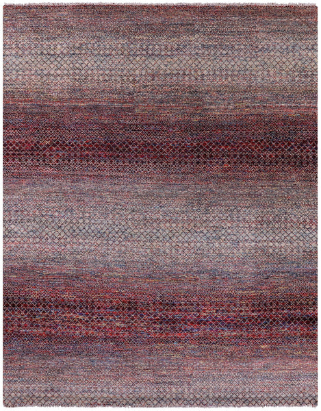 Savannah Grass Hand Knotted Wool & Silk Rug - 9' 1" X 11' 10" - Golden Nile