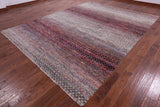 Savannah Grass Hand Knotted Wool & Silk Rug - 9' 1" X 11' 10" - Golden Nile