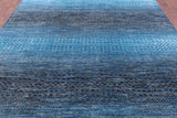 Savannah Grass Hand Knotted Wool & Silk Rug - 8' 10" X 11' 10" - Golden Nile