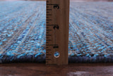 Savannah Grass Hand Knotted Wool & Silk Rug - 8' 1" X 10' 6" - Golden Nile