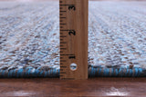 Savannah Grass Hand Knotted Wool & Silk Rug - 8' 1" X 9' 11" - Golden Nile