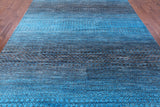 Savannah Grass Hand Knotted Wool & Silk Rug - 8' 1" X 10' 2" - Golden Nile