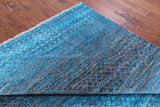 Savannah Grass Hand Knotted Wool & Silk Rug - 8' 1" X 10' 2" - Golden Nile