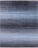 Savannah Grass Hand Knotted Wool & Silk Rug - 8' 0" X 9' 10" - Golden Nile