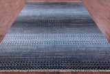 Savannah Grass Hand Knotted Wool & Silk Rug - 8' 0" X 9' 10" - Golden Nile
