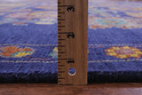 Blue Persian Tabriz Hand Knotted Wool Rug - 9' 3" X 12' 3" - Golden Nile