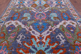 Grey Turkish Oushak Handmade Wool Rug - 8' 2" X 10' 6" - Golden Nile