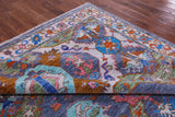 Grey Turkish Oushak Handmade Wool Rug - 8' 2" X 10' 6" - Golden Nile