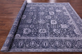Grey Persian Hand Knotted Wool & Silk Rug - 8' 2" X 10' 2" - Golden Nile