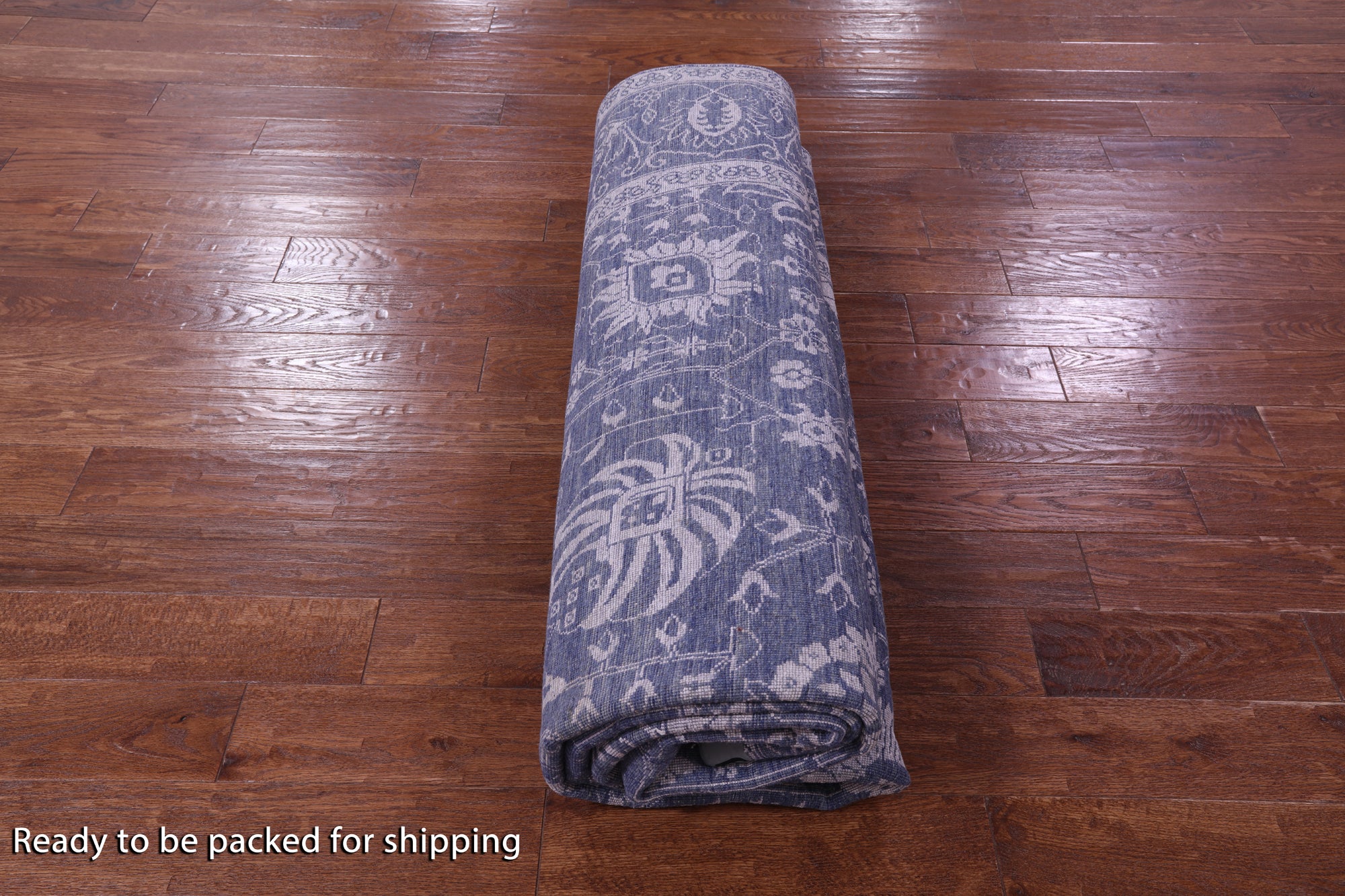 Grey Persian Hand Knotted Wool & Silk Rug - 8' 2" X 10' 2" - Golden Nile