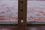 Grey Persian Hand Knotted Wool & Silk Rug - 8' 1" X 9' 11" - Golden Nile