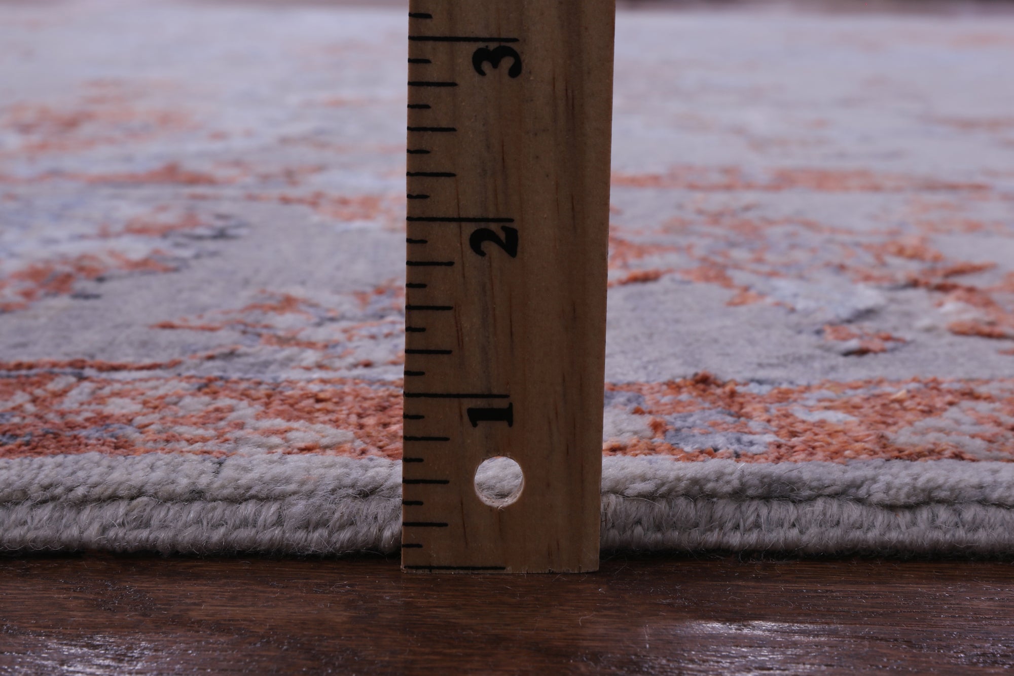 Grey Persian Hand Knotted Wool & Silk Rug - 8' 1" X 9' 11" - Golden Nile