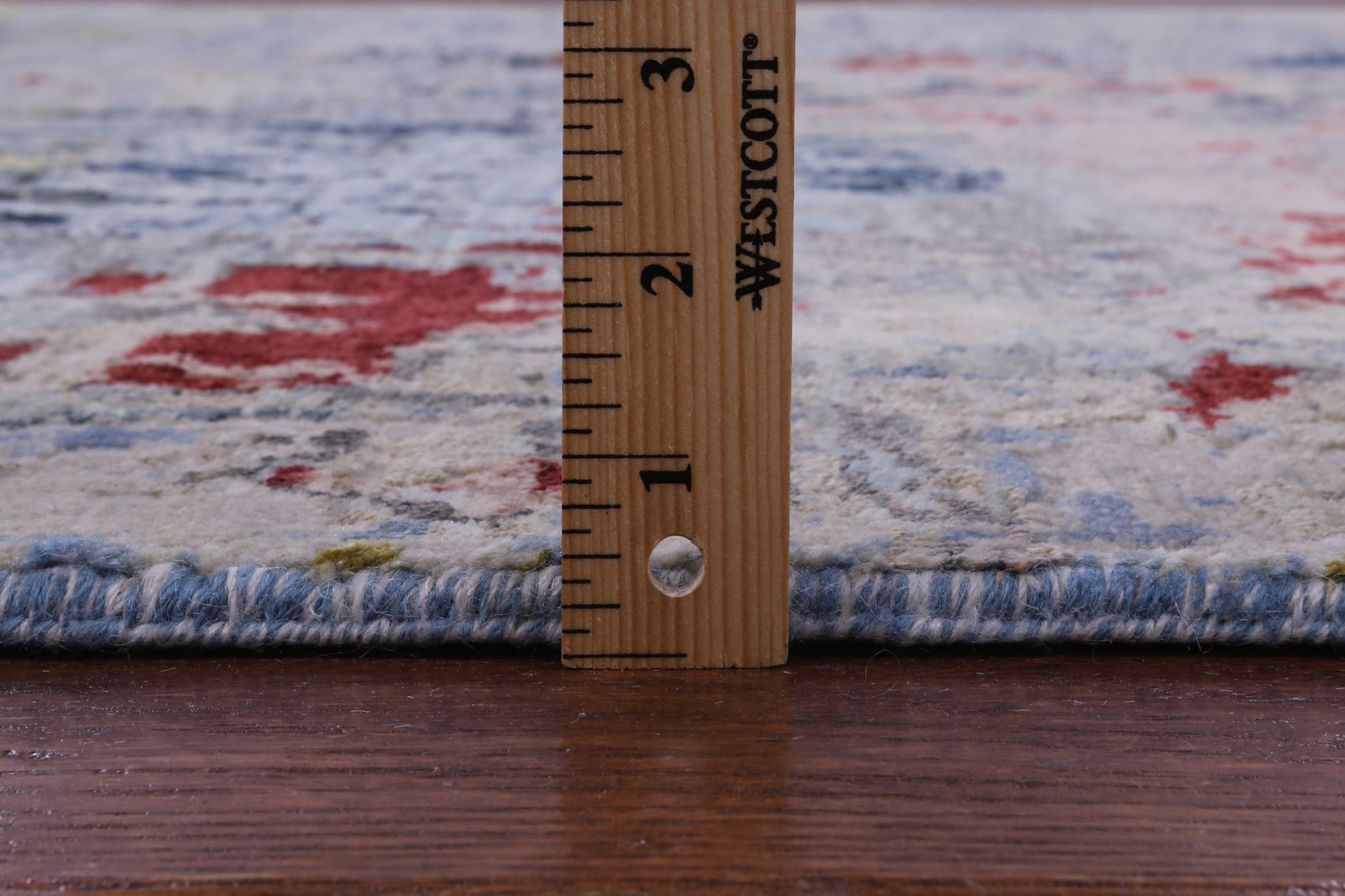 Abstract Modern Handmade Wool & Silk Rug - 8' 10" X 11' 10" - Golden Nile