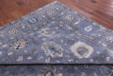 Grey Persian Handmade Wool & Silk Rug - 10' 1" X 14' 1" - Golden Nile