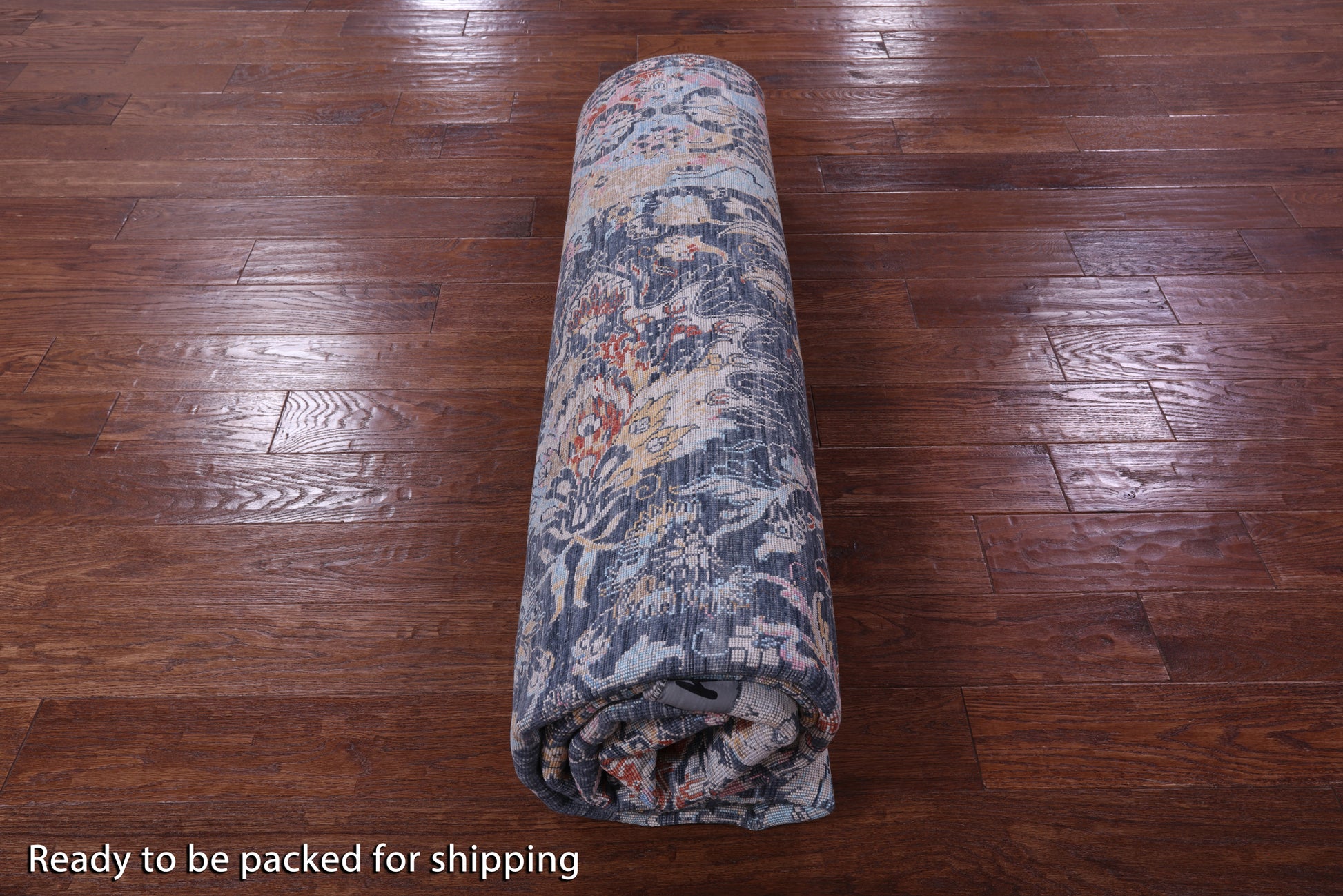 Persian Hand Knotted Wool & Silk Rug - 7' 11" X 9' 9" - Golden Nile
