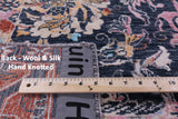 Persian Hand Knotted Wool & Silk Rug - 7' 11" X 9' 9" - Golden Nile