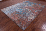 Persian Hand Knotted Wool & Silk Rug - 7' 10" X 10' 0" - Golden Nile